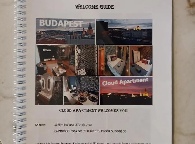 Apartament Cloud Gozsdu Budapesta